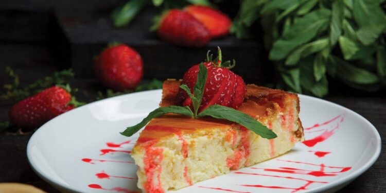 Απλή και γρήγορη συνταγή για απολαυστικό τσιζκέικ ψημένο στο air fryer