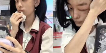 Βίντεο: Υποχρεώθηκε να αφαιρέσει το μακιγιάζ της στο αεροδρόμιο