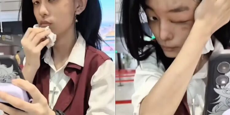 Βίντεο: Υποχρεώθηκε να αφαιρέσει το μακιγιάζ της στο αεροδρόμιο