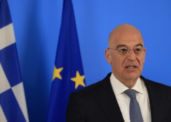 Συνάντηση Ν. Δένδια με τον πρώην υπουργό Εξωτερικών της Αιγύπτου Σαμέχ Σούκρι