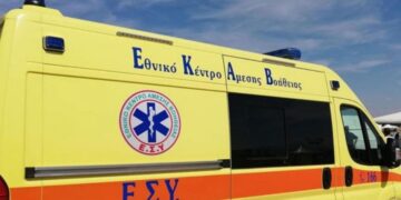 Μεσολόγγι: Αυτοκίνητο έπεσε στη λιμνοθάλασσα