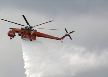 Φωτιά τώρα στον Αυλώνα – Σηκώθηκαν και εναέρια μέσα