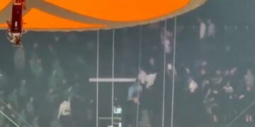 Final Four: Ένταση στις κερκίδες πριν από τον αγώνα Ολυμπιακού