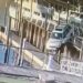Αυτοκίνητο «εκτοξεύεται» από προβλήτα και «καρφώνεται» σε πλωτή εξέδρα