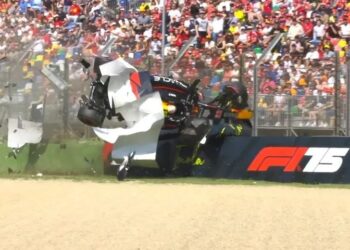 Βίντεο από το τρομακτικό ατύχημα του Τσουνόντα στο Grand Prix της Εμίλια Ρομάνια