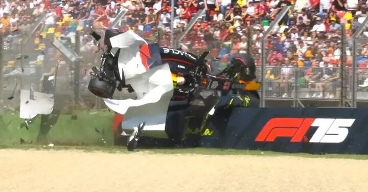 Βίντεο από το τρομακτικό ατύχημα του Τσουνόντα στο Grand Prix της Εμίλια Ρομάνια