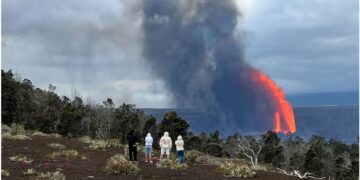 Χαβάη: Εντυπωσιακές εικόνες στο Κιλαουέα