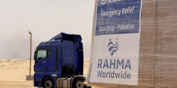 Δύο από τα τέσσερα νέα σημεία διανομής ανθρωπιστικής βοήθειας στη Γάζα είναι πλέον σε λειτουργία