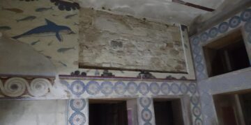 Τι απαντά το υπουργείο Πολιτισμού για την κατάρρευση τοιχογραφίας