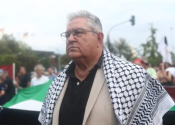 Συνάντηση Κουτσούμπα με τον Πρέσβη της Παλαιστίνης