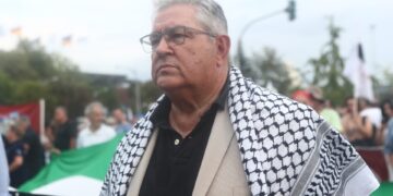 Συνάντηση Κουτσούμπα με τον Πρέσβη της Παλαιστίνης