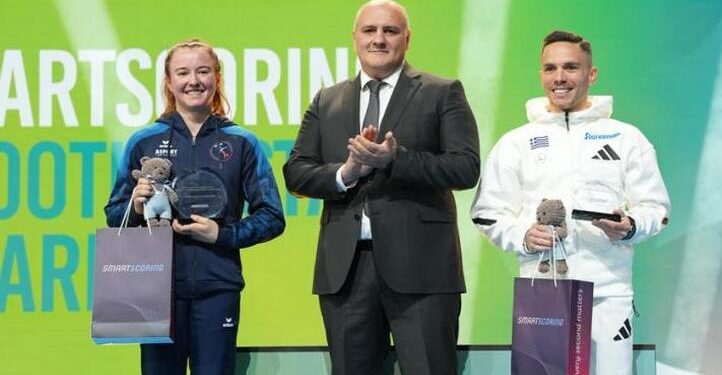 Ο Λευτέρης Πετρούνιας τιμήθηκε από τη European Gymnastics με το βραβείο «SmartScoring Shooting Star Award»