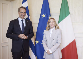 Οι κοινές δηλώσεις Μητσοτάκη και Μελόνι