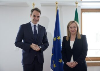 Kyriakos Mitsotakis: Watch live the joint statements with Georgia Meloni