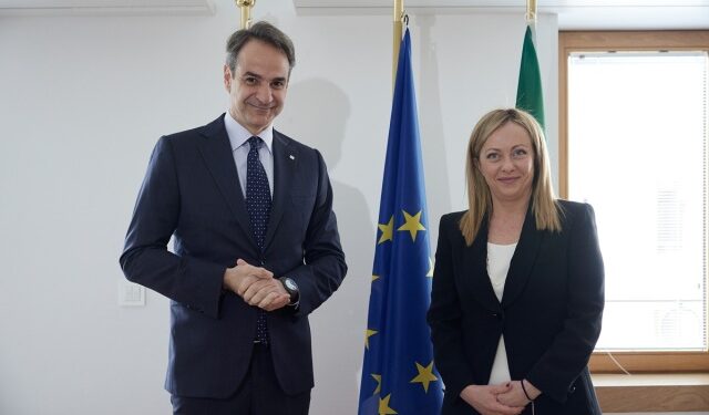 Kyriakos Mitsotakis: Watch live the joint statements with Georgia Meloni