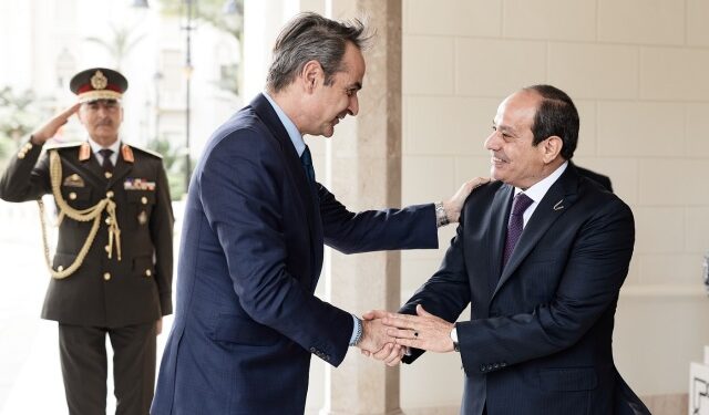 Mitsotakis: He will meet with al-Sisi tomorrow morning at Maximou’s