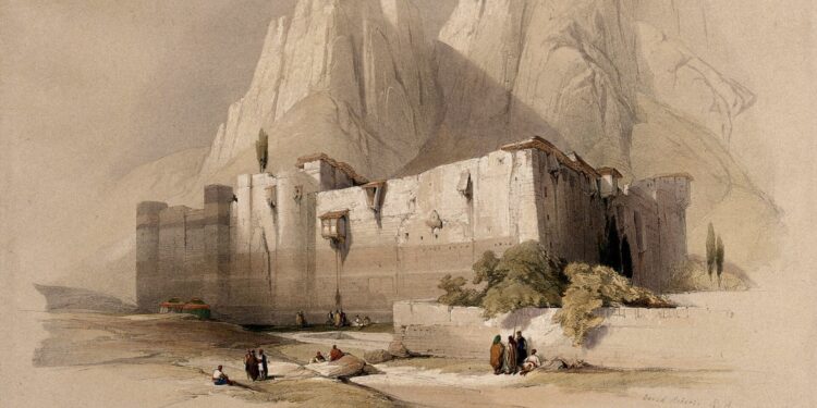 Η μάχη στη Μονή Σινά