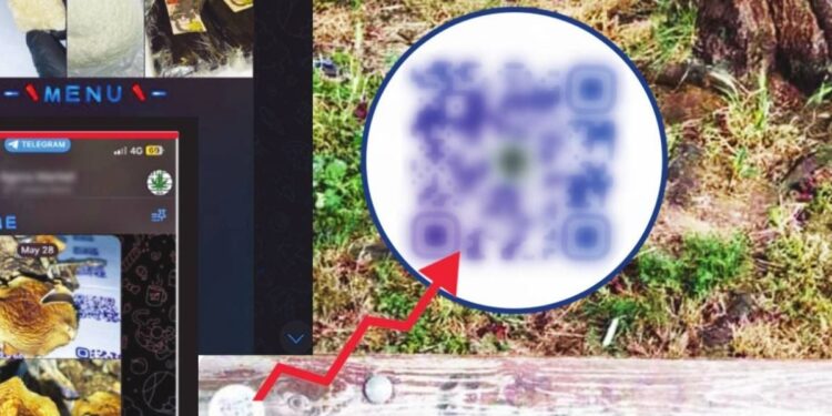 Εμπόριο ναρκωτικών με QR Code