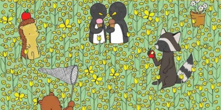 Μόνο αν έχετε αετίσια ματιά θα βρείτε την μέλισσα σε 9 δευτερόλεπτα