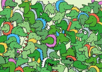 Μόνο αν έχετε αετίσια ματιά θα βρείτε τους τρεις κροκόδειλους σε 10 δευτερόλεπτα