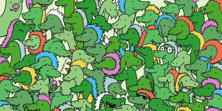 Μόνο αν έχετε αετίσια ματιά θα βρείτε τους τρεις κροκόδειλους σε 10 δευτερόλεπτα