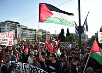 Κυκλοφοριακές ρυθμίσεις στο Σύνταγμα, λόγω συλλαλητηρίου υπέρ της Παλαιστίνης