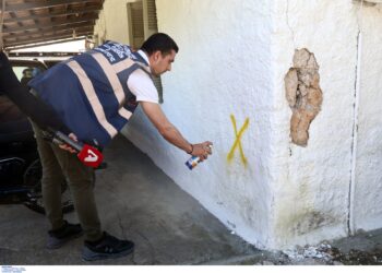 Κυρίως σε παλιές κατασκευές οι ζημιές – Έλεγχοι σε κτίρια