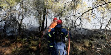 Ενισχύθηκαν οι δυνάμεις πυρόσβεσης – Κινητοποιήθηκαν 9 εναέρια μέσα