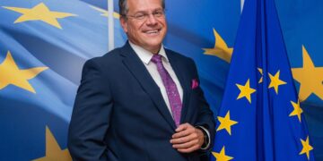 Επικοινωνία Σέφκοβιτς – Λούτνικ για τους δασμούς: «Παραμένουμε σε συνεχή επαφή»