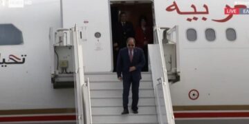 Έφτασε στην Αθήνα ο Πρόεδρος της Αιγύπτου