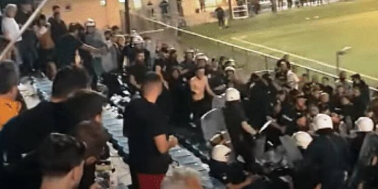 Πάτρα: Επεισόδια έπειτα από τη λήξη του Τελικού Κυπέλλου Ερασιτεχνών