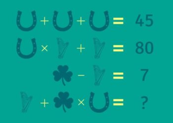 Mπορείτε να κάνετε γρήγορα τις πράξεις και να βρείτε τον αριθμό που λείπει σε 15 δευτερόλεπτα;