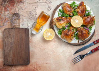 Συνταγή για κοτόπουλο λεμονάτο με σκόρδο