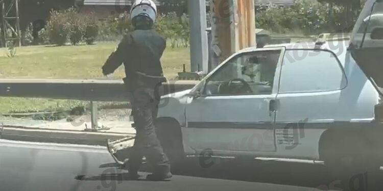 Live η κίνηση: Τροχαίο στον Κηφισό, «έμφραγμα» στο ρεύμα ανόδου