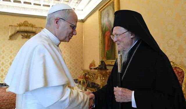 In the Vatican, Patriarch Bartholomew met again with Pope Leo IV