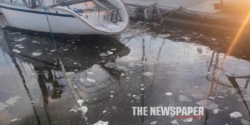 Βόλος: Εικόνες ρύπανσης στη θαλάσσια περιοχή του Παγασητικού Κόλπου