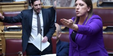 Επεισόδιο Κυρανάκη-Κωνσταντοπούλου στη Βουλή: «Είστε για Όσκαρ»