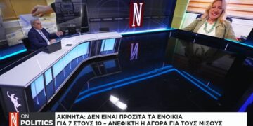 Ο «γολγοθάς» των ενοικιαστών – Η Μ. Χαρμπαλή στο Naftemporiki TV