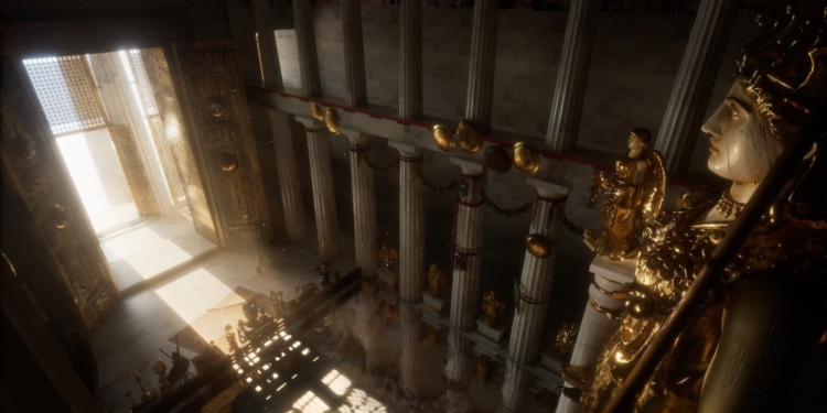 Λύθηκε ο γρίφος για τον εσωτερικό φωτισμό του Παρθενώνα