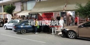 Βόλος: Τροχαίο με εγκατάλειψη στο κέντρο της πόλης