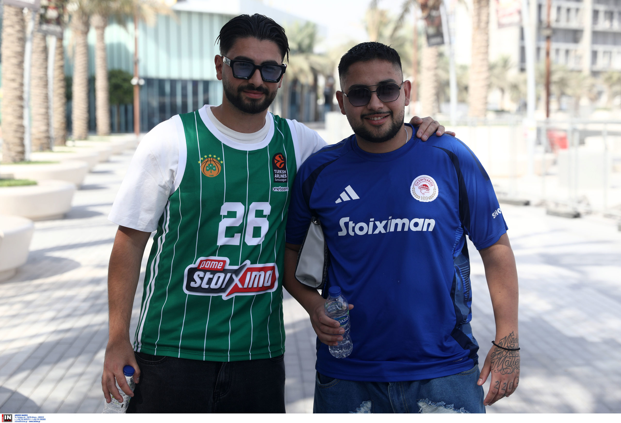 Ολυμπιακός, Παναθηναϊκός, Φίλαθλοι, Euroleague, Final 4, Άμπου Ντάμπι