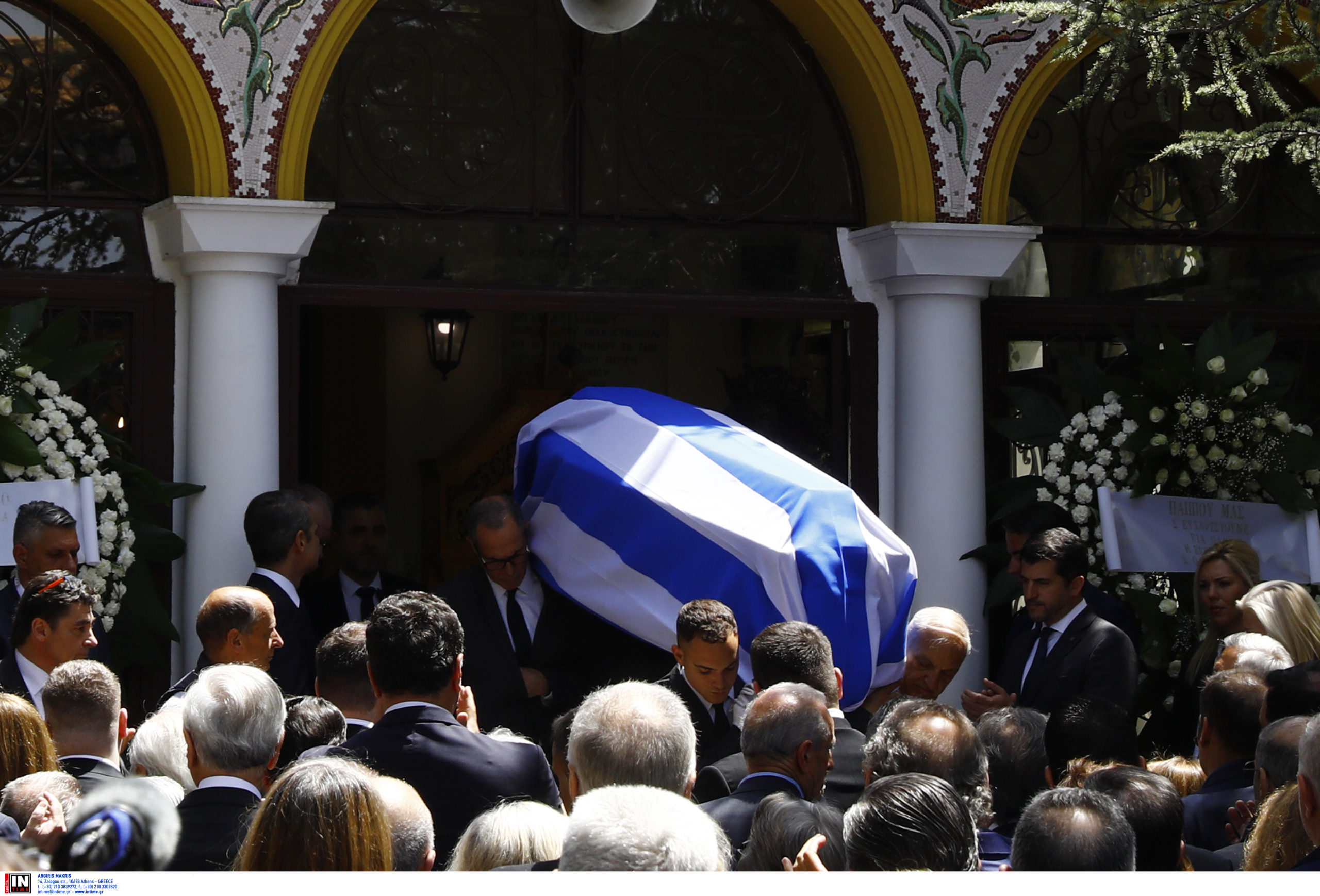 Πέτρος Μολυβιάτης, κηδεία