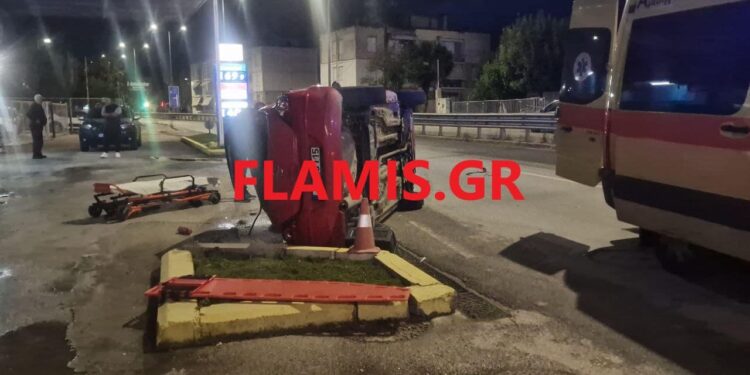 Σε κρίσιμη κατάσταση ο οδηγός που έμεινε εγκλωβισμένος για ώρα κάτω από το αυτοκίνητό του έπειτα από τροχαίο