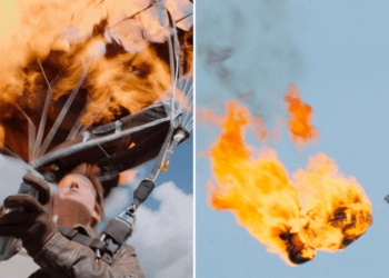 He jumped with a flaming parachute 16 times – Tom Cruise enters the Guinness World Records for the new Mission: Impossible scene