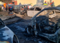 Five cars burned in Nea Smyrni (video-photos)