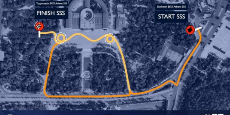 EKO Acropolis Rally 2025: The Super Special Stage at Zappeion