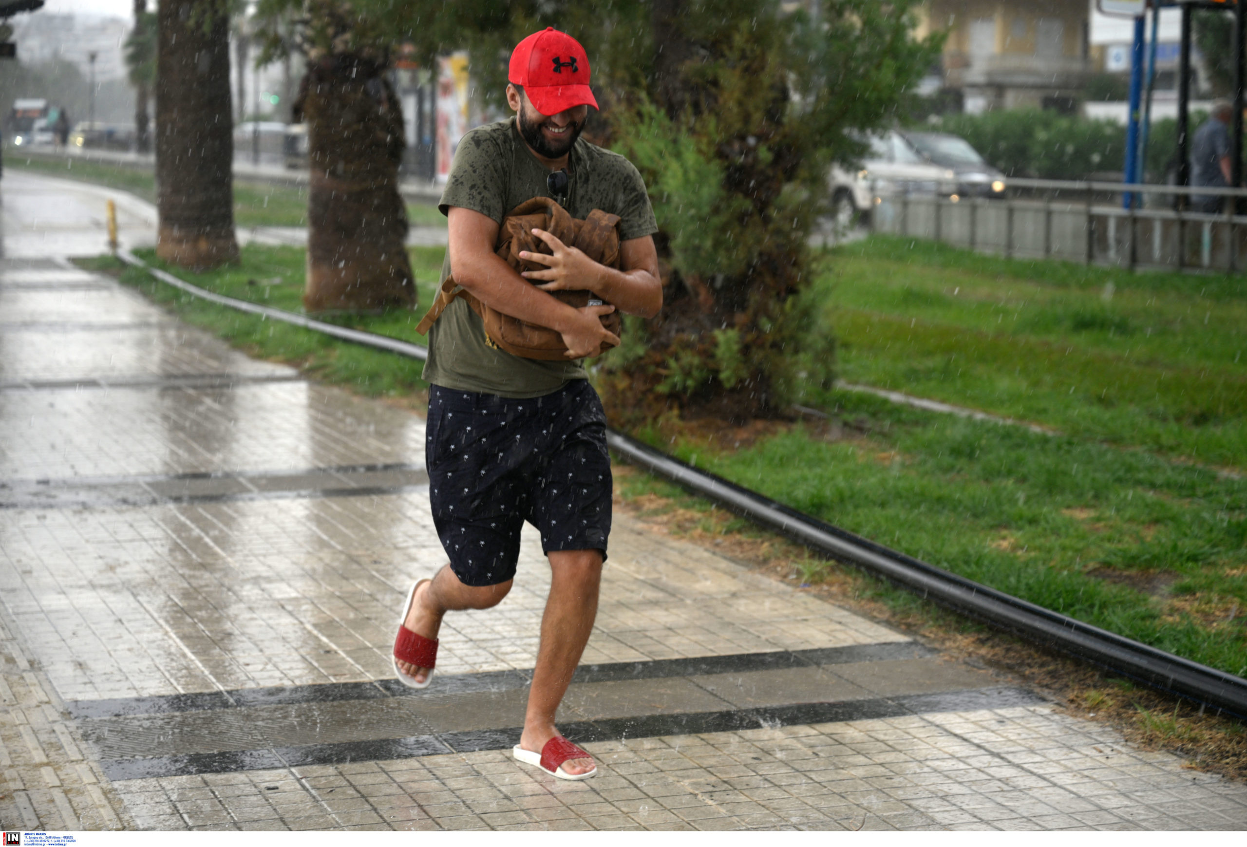 Αττική, Νότια Προάστια, Βροχή