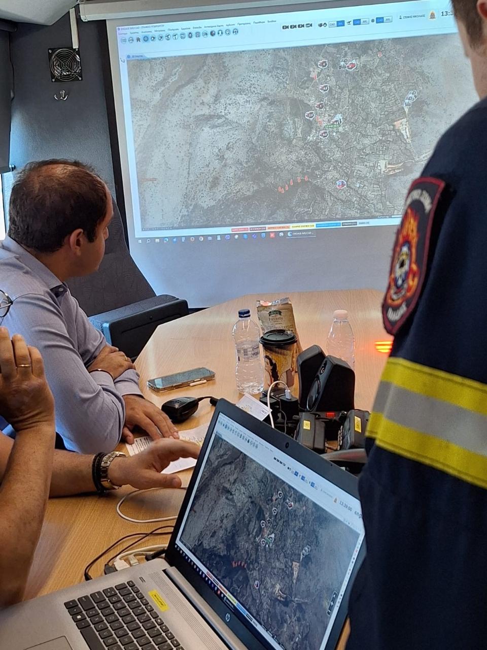 Γιάννης Κεφαλογιάννης, Χίος, Φωτιά,