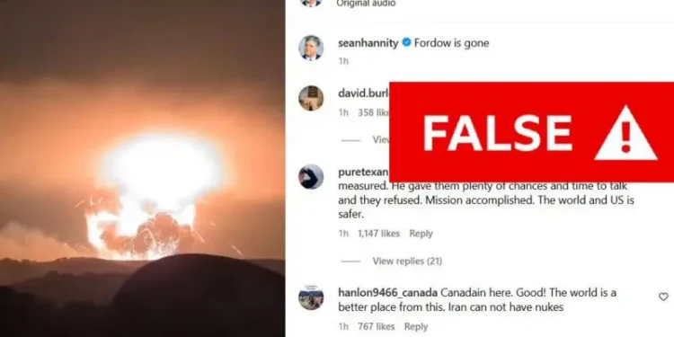 Οργιάζουν τα ψεύτικα βίντεο από την αμερικανική επίθεση στο Ιράν