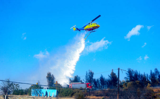 Θεσσαλονίκη: Σε ύφεση η φωτιά στην Ευκαρπία